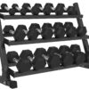 Rubber Hex Dumbbell Set with Racks, Multiple Options in 160/200/380/450/550lbs, Strength Training Weight Set Home Gym(New)