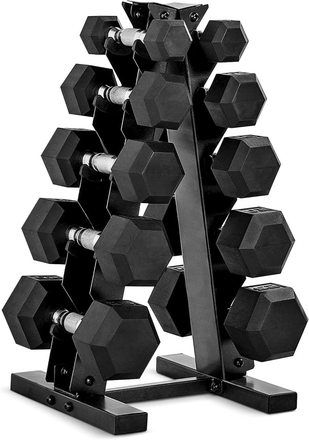 Barbell Dumbbell Set with Rack | Multiple Options in 150lbs and 210lbs
